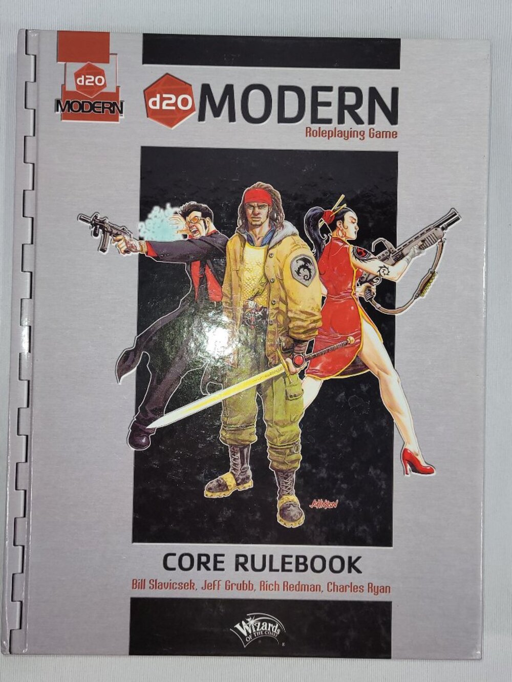 D20 Modern Modern Handbook RPG Hardcover Game Book Manual